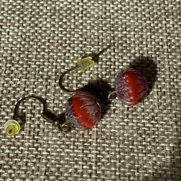 Autumn/Fall Pumpkin Earrings - NWT - Picture 8 of 9